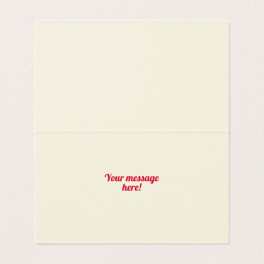 Packung mit 25 LGBT Glitzer Happy Pride Card (Innenseite Aufgefaltet)