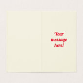 Packung mit 25 LGBT Glitzer Happy Pride Saison Car (Innenseite Aufgefaltet)