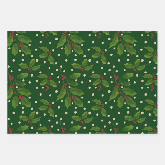 Packung mit 3 Stück Geschenkpapier Set (Vorderseite 2)