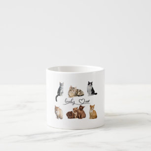 Packung mit Katzen, Funny Cats Espressotasse