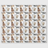 Packung mit Katzen, Funny Cats Geschenkpapier (Flach)