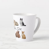 Packung mit Katzen, Funny Cats Milchtasse (Rechte Ecke)