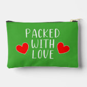 Packung mit Liebe Zubehörbeutel Zubehörtasche (Rückseite)