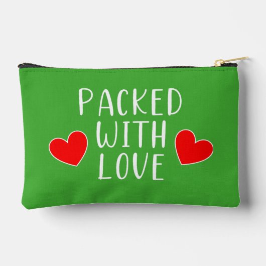 Packung mit Liebe Zubehörbeutel Zubehörtasche (Rückseite)