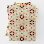 Packung mit Pfirsich und schwarzem Papier 5 (Beispiel)