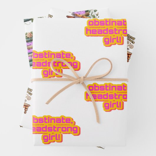 Packung mit Stolz und Vorurteilen Geschenkpapier Set (Beispiel)