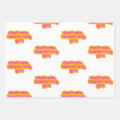 Packung mit Stolz und Vorurteilen Geschenkpapier Set (Vorderseite)