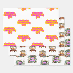 Packung mit Stolz und Vorurteilen Geschenkpapier Set