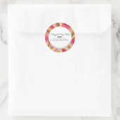 Packung Papaya Body Butter Bath Branding Runder Aufkleber (Tasche)