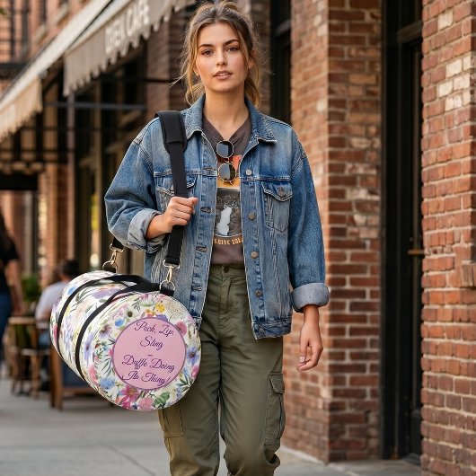 Packung, Reißverschluss, Abziehbeutel Duffle Bag