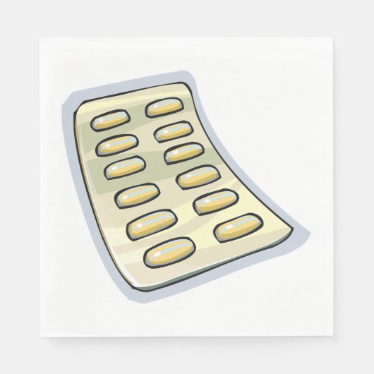 Packung Tabletten Serviette (Vorderseite)