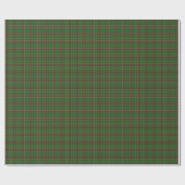 Packung Wrapping Paper Green Newfundland Tartan Geschenkpapier (Flach)