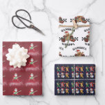 Packung zum Ablösen des Papiers 2 Geschenkpapier Set<br><div class="desc">Diese humorvollen Entwürfe sind ein unglaublich witzig Weg,  um die Ferien zu feiern. Man bekommt Rock-N-Roll Santa,  Gansta Wrappa und Dabbin' Through the Snow.</div>