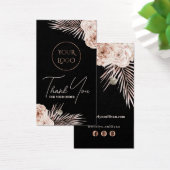 Packungsbeilage Boho tropische Rose (Schreibtisch)