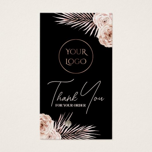 Packungsbeilage Boho tropische Rose (Vorderseite)