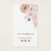 Packungsbeilage für Boho-Rose (Rückseite)