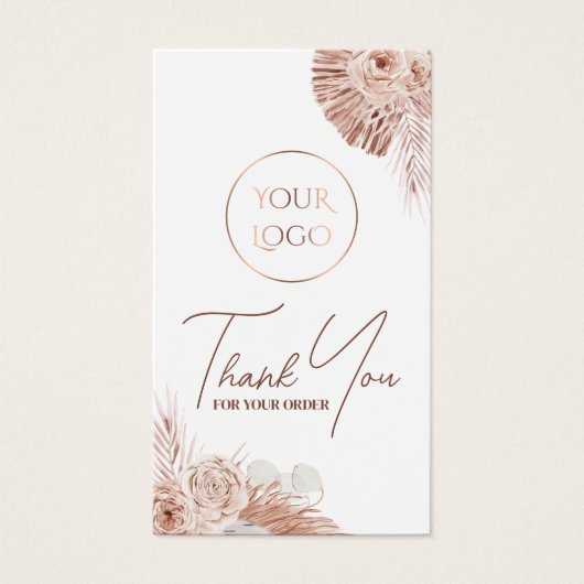 Packungsbeilage für Boho-Rose (Vorderseite)