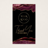 Packungsbeilage für Burgund und Gold (Vorderseite)