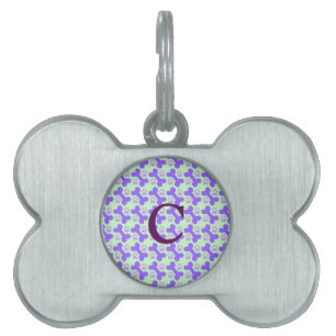 Packungsbeilage für Dosen Knochen und Paw Monogram Tiermarke