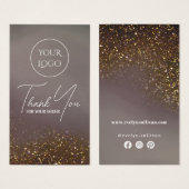 Packungsbeilage für flüssigen Glitzer (Vorne & Hinten)