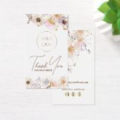 Packungsbeilage für getrocknete Wildblumen (Schreibtisch)