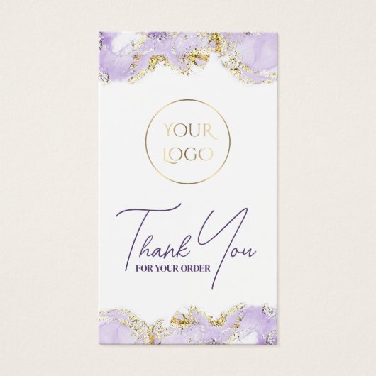 Packungsbeilage für Lavendel (Vorderseite)