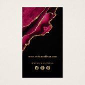 Packungsbeilage für Magenta und Gold (Rückseite)