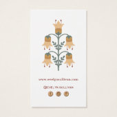 Packungsbeilage für volkstümliche Blume (Rückseite)