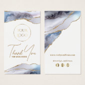 Packungsbeilage in Graublau (Vorne & Hinten)