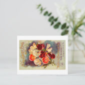 Packungsbeilage Postkarte. Postkarte (Stehend Vorderseite)