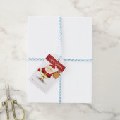 Packungsbeilage - Santa Gift Tag - Personalisiert Geschenkanhänger (Mit Garn)