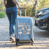 Packungsgröße Set von Niedlichen Anführungszeichen Aufkleber (Koffer Insitu)