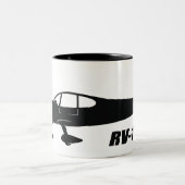 Packwagen RV-10 Zweifarbige Tasse (Mittel)