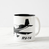 Packwagen RV-14 Zweifarbige Tasse (VorderseiteRechts)