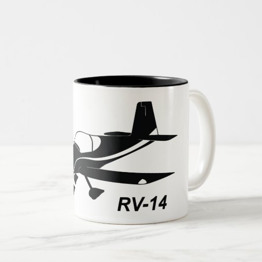 Packwagen RV-14 Zweifarbige Tasse (VorderseiteRechts)