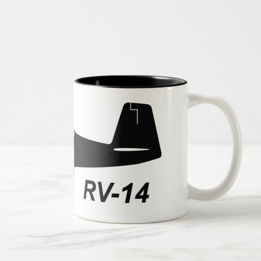 Packwagen RV-14 Zweifarbige Tasse (Rechts)
