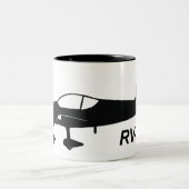 Packwagen RV-14 Zweifarbige Tasse (Mittel)