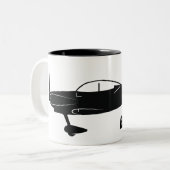 Packwagen RV-4 Zweifarbige Tasse (Vorderseite Links)