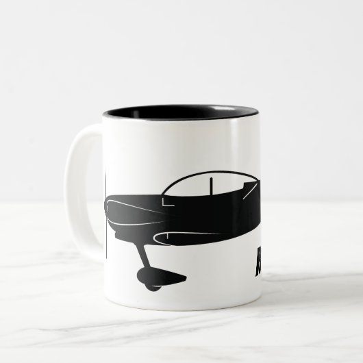 Packwagen RV-4 Zweifarbige Tasse (Vorderseite Links)
