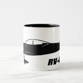 Packwagen RV-4 Zweifarbige Tasse (Mittel)