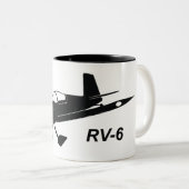 Packwagen RV-6 Zweifarbige Tasse (VorderseiteRechts)