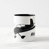 Packwagen RV-6 Zweifarbige Tasse (Mittel)
