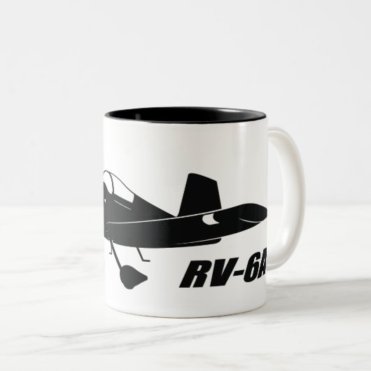 Packwagen RV-6A Zweifarbige Tasse (VorderseiteRechts)