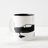 Packwagen RV-7 Zweifarbige Tasse (Vorderseite Links)