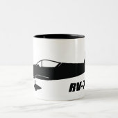 Packwagen RV-7 Zweifarbige Tasse (Mittel)