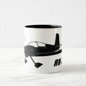 Packwagen RV-7 Zweifarbige Tasse (Mittel)