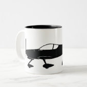 Packwagen RV-7A Zweifarbige Tasse (Vorderseite Links)
