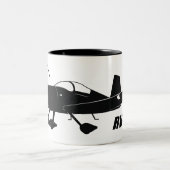 Packwagen RV-7A Zweifarbige Tasse (Mittel)