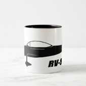 Packwagen RV-8 Zweifarbige Tasse (Mittel)