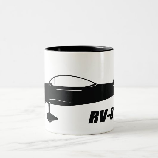 Packwagen RV-8 Zweifarbige Tasse (Mittel)